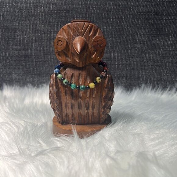 CHAKRA Beaded Stretch Bracelet - Picture 2 of 3